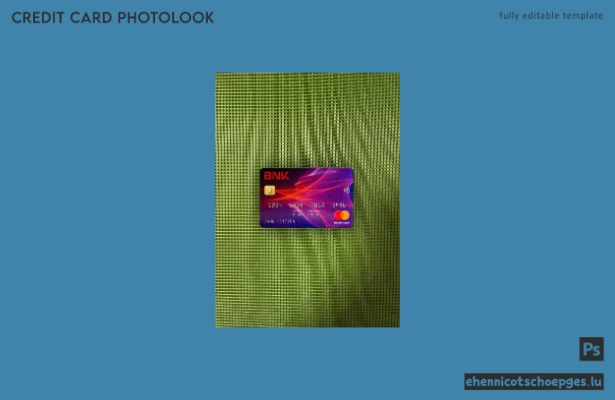 Südkorea BNK Bank Mastercard Photolook Beispielvorschau